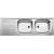 Zlewozmywak Blanco TOP EZS 12 x 4-2 500 374